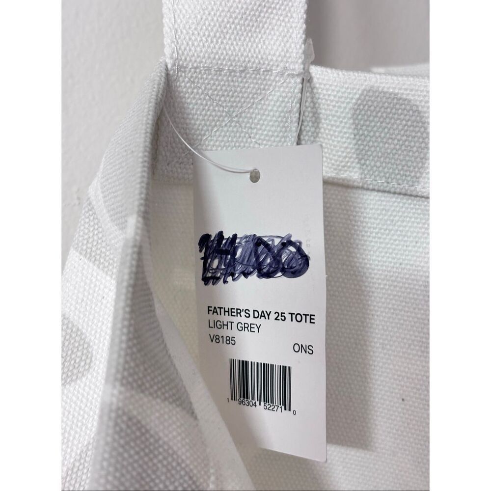Vuori canvas tote bag Father’s Day 25 light grey tote large - Picture 9 of 13